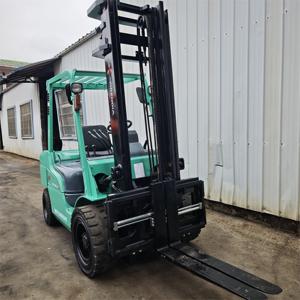 Second Hand Mitsubishi FD35NT 3.5 Ton Diesel Forklift <b>Tool</b> <b>Trolley</b> Used 3 Stage Mast Offroad Mitsubishi Forklift For Sale Price - Product Image 5