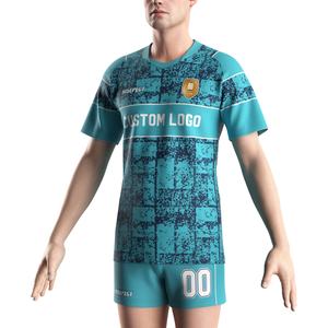 T-shirt de sport à col en V pour homme, motif musculaire, pas cher, maillot de rugby sans couleur – Grande Vente - Product Image 5