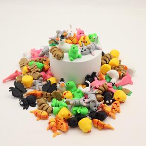 Figurines d'animaux miniatures colorées imprimées en 3D 2026 – Adorables modèles d'animaux simulés pour la décoration de la maison et du bureau - Product Image 2