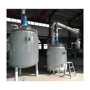 chemical fixed bed reactor resin reactor plant resin electric heating vacuum stainless steel tank reactor