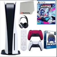 Console PS5 Slim, SSD ultra-rapide, 4K 120Hz, ray tracing, audio 3D, manette DualSense, nouveau design fin, version mondiale