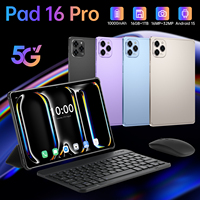 Nouvelle tablette Android YPORANGE 10,1 pouces Pad 16 Pro MTK 16 Go + 1 To 4G Double SIM Quad-Core Multi-langues Appel Wi-Fi