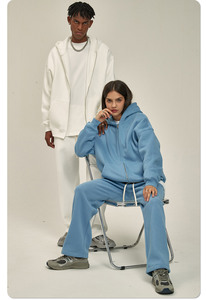 Pantaloni da Ginnastica per Uomo, Felpa con Cappuccio in Pile Tecnico, Pantaloni da Esterno, Felpe di Lusso da Uomo - Product Image 6