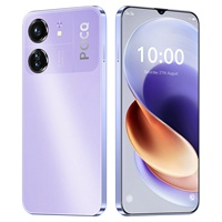 Nuevo Teléfono Inteligente C65 Transfronterizo con Android, Pantalla AMOLED HD de 6.8 Pulgadas y 120 Hz, Doble SIM, 16 GB + 1 TB, 5G LTE, Versión Global, Comercio Internacional