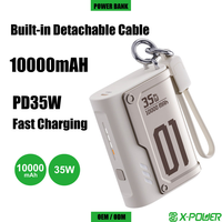 Batterie externe 35W Li-Polymère 10000mAh Portable Charge rapide 35W