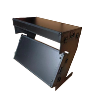 Prix d'usine, dimensions personnalisées, étui de transport portable en aluminium, étui pour table de DJ