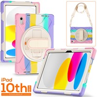 Étui antichoc en silicone pour Apple iPad Air 11 Pro 13 M5 Mini 6 7 10e génération, housse de protection intégrale pour tablette