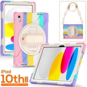 เคสซิลิโคนกันกระแทกสำหรับ <span class=keywords><strong>Apple</strong></span> iPad Air 11 Pro 13 M5 MINI 6 7 10th Gen ฝาครอบป้องกันแท็บเล็ตเต็มรูปแบบ - Product Image 5