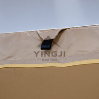 Auvent latéral rétractable à double couche à 270 degrés, pare-soleil en tissu Oxford 420D, pour 4x4, camping-car, camion, voiture