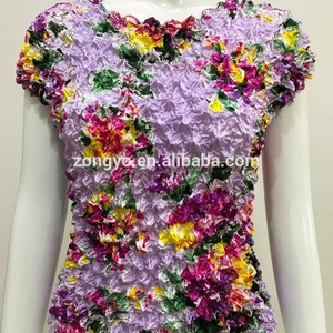 2024 <span class=keywords><strong>pas</strong></span> <span class=keywords><strong>cher</strong></span> femmes et enfants hauts magiques voyage fleur pétillante voyage Shorts manches bulle chemise - Product Image 2