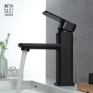 Rubinetto da <span class=keywords><strong>Bagno</strong></span> HIDEEP Contemporaneo Cromato da Appoggio con Maniglia Singola per Acqua Calda/Fredda, Installazione a Foro Singolo - Product Image 2
