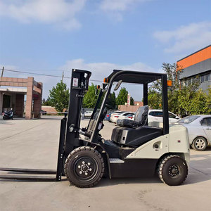 מלגזת דיזל איכותית CE <span class=keywords><strong>2.5</strong></span> טון, גובה הרמה 3000 מטר, ציוד מחסן חדש Q-CPC256-3, תורן דו-שלבי - Product Image 3