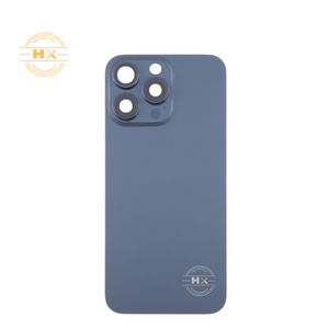 Cubierta Trasera Azul con Lente de Cámara y Soporte Metálico para Carcasas de Teléfono Móvil iPhone 15 Pro - Product Image 1