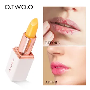 O.TWO.O marca de maquillaje fabricación orgánico hidratante nutritiva Color de bálsamo de labio