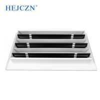 Grille de ventilation carrée moderne en alliage d'aluminium à flux d'air direct pour projets CVC résidentiels et commerciaux, diffuseur d'air à fente pour conduits