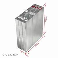 Batterie au lithium-titanate rechargeable Toshiba EV 50C prismatique 10Ah Scib Cell LTO 2.4V 10000 cycles pour l'audio automobile