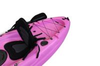 Kayak monoplace de 2,7 m (9 pieds) pour la pêche, durable, avec pagaie et moteur électrique, idéal pour la location et le tourisme, en HDPE, certifié CE