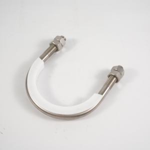 Collier de serrage en acier inoxydable galvanisé en forme de U pour l'industrie lourde, systèmes hydrauliques et pneumatiques de qualité marine - Product Image 5