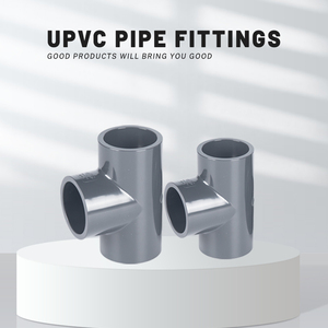 Raccords <span class=keywords><strong>PVC</strong></span>/UPVC haute pression pour l'alimentation en eau et le drainage, surface lisse, raccord en T, certifié ISO9001, plastique résistant à la corrosion - Product Image 3