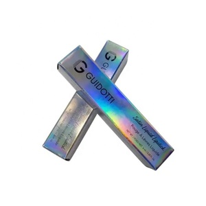 Custom Logo Full Colors Lipstick Paper Box Glitter Holographic Balm Tube Kit Cosmetic Lip Gloss Boxes Packaging