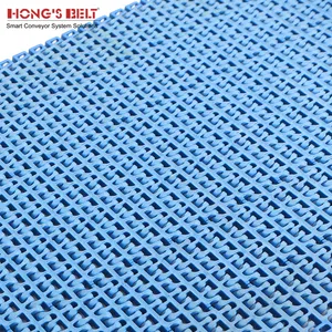 Hongsbelt HS-1100B-N Series1100 Flush Grid Plastic Modualr Belt