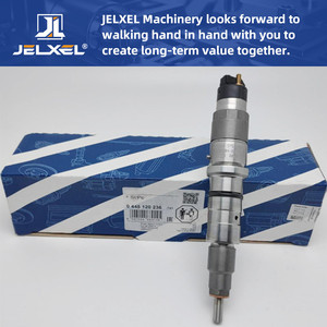 JELXEL Graafmachine Onderdelen Leveranciers Qsl9 Brandstofinjector 6745-11-3102 0445120236 6745-11-3100 6745-11-3102 voor Graafmachine Onderdelen Reserveonderdelen - Product Image 1