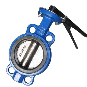 Vanne papillon Longyao Shuangyong en fonte ductile avec revêtement en caoutchouc, type à poignée, pour applications d'eau basse pression - Product Image 3