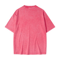 T-shirt personnalisé de haute qualité, délavé à l'acide, surdimensionné, décontracté, en coton, pour hommes, vente en gros