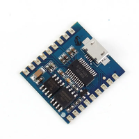 Módulo de audio de 2 "mini reproductor de MP3 IO disparador USB descarga Flash Módulo de voz