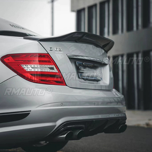 Aileron de coffre arrière style R en ABS pour Mercedes-Benz W204 berline 4 portes C350 C63 AMG 2008 2009 2010 2011 2014 - Product Image 5