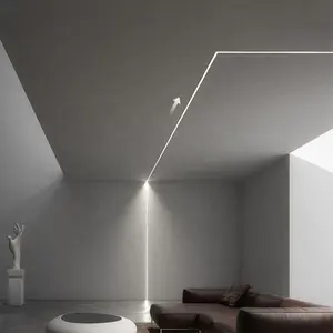 Chasing Flow Water Linear Light Controle Remoto Correndo Água Fluindo LED Strip Light para Casa Decoração