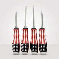 Tournevis de précision DEWEN à poignée chromée, durable, magnétique, embouts Phillips et plats, qualité DIY, OEM disponible, poignée en plastique 2-en-1