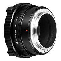 Adaptor Lensa Kamera Presisi Tinggi K&F Concept dari Aluminium Alloy Grosir PL-NIK Z Lens Mount Adapter