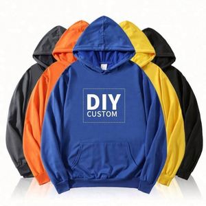 Fábrica de Ropa en Guangzhou, Sudaderas con Capucha de Algodón Tejido Impermeable para Hombre, Tallas Grandes, Logotipo Personalizado, Venta al Por Mayor - Product Image 2