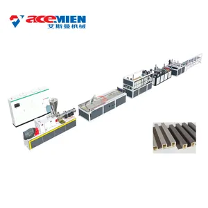PVC-Wandpaneelherstellungsmaschine Dekoration WPC Holz-Kunststoff-Verbundwerkstoff Türpaneel Profile Extrusionslinie Maschine