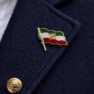 Broche de León y Sol, Pin del <span class=keywords><strong>Imperio</strong></span> <span class=keywords><strong>Persa</strong></span> Dorado, Símbolo 3D Impreso de Shir O Khorshid, Emblema del Patrimonio de la Antigua Irán, Pin de Solapa - Product Image 5