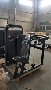 Máquina de Fitness Profesional Comercial con Prensa de Hombros Sentado y Pila de Pesas para Entrenamiento de Fuerza Dirigido a Deltoides y Hombros - Product Image 2