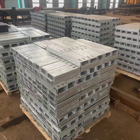 Fabricant chinois de profilés en acier galvanisé, barres en acier en forme de U, profilés en acier Q235 Q345, découpe, soudage, pliage, profilés en U
