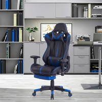 Fauteuil de bureau pivotant de direction en cuir avec repose-pieds Fauteuil de massage ergonomique VANBOW Big and Tall Offre Spéciale d'usine