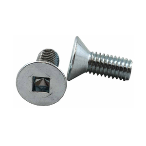 Ốc Vít Đầu Phẳng Máy Robertson M4 12-32 M6x60 Trục Vít Đầu Phẳng Bằng Thép Không Gỉ Ổ Đĩa Vuông Dưới Cắt M4 M4 8-32 - Product Image 2