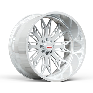 Jantes de voiture ForgeX Deep Dish polies forgées concaves 24-28X12-16 6x135/8x180 8x6.5/5.5/170 pour Sierra - Product Image 2