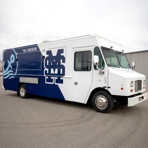 Original Stainless Steel Mobile Food Truck For Street Food And Fast Food Catering Services Available For Sale - Product Image 1