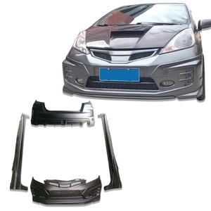 New ABS Material <b>Car</b> Bumper Kits Assembly Front Bumper Kit 2 Generation for Fit 2011-2013 RS Style Screw-On Side Skirts Rear - Product Image 1