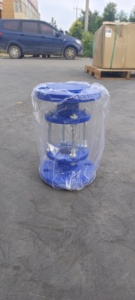 जाली वेल्डेड फ्लैंज दृष्टि ग्लास एनीसी मानक उच्च दबाव प्रतिरोधी प्लास्टिक-लेपित सतह पेट्रोकेमिकल उद्योग अनुप्रयोग - Product Image 3