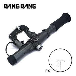 กล้องเล็ง BANGBANG ขนาด 30 มม. ตัวเรือนอะลูมิเนียม พร้อมวงแหวนยึดขนาด 20 มม. สำหรับการล่าสัตว์และการสังเกตสัตว์ป่า รุ่น No3-9x24-1 - Product Image 3