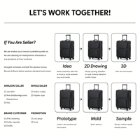 Sac de transport à roulettes personnalisable pour ordinateur portable et documents, idéal pour avocats et professionnels – Valise à roulettes pour ordinateur portable