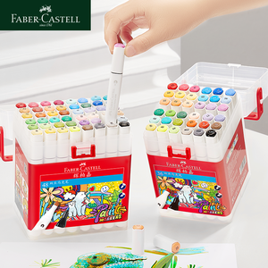 <span class=keywords><strong>Faber</strong></span>-<span class=keywords><strong>Castell</strong></span> China – Ensemble de <span class=keywords><strong>marqueurs</strong></span> à double tête 36-48 couleurs, à base d'huile, résistants à l'eau, modèle 553636, pour les arts pour enfants et l'art de l'anime - Product Image 5