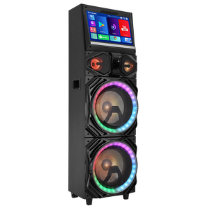 Máquina de Karaoke Económica 2026 con Dos Altavoces de 12 Pulgadas, Inalámbrica, Bluetooth, para Exteriores, con Luces LED Intermitentes - Product Image 6