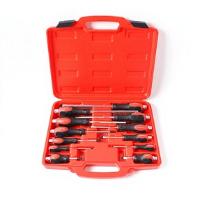 <b>Screwdriver</b> Set 20-40 Pcs Chrome Finish Magnetic Tip Cross Phillips Bit Anti-Slip Handle Diy Tool Kit - Product Image 5