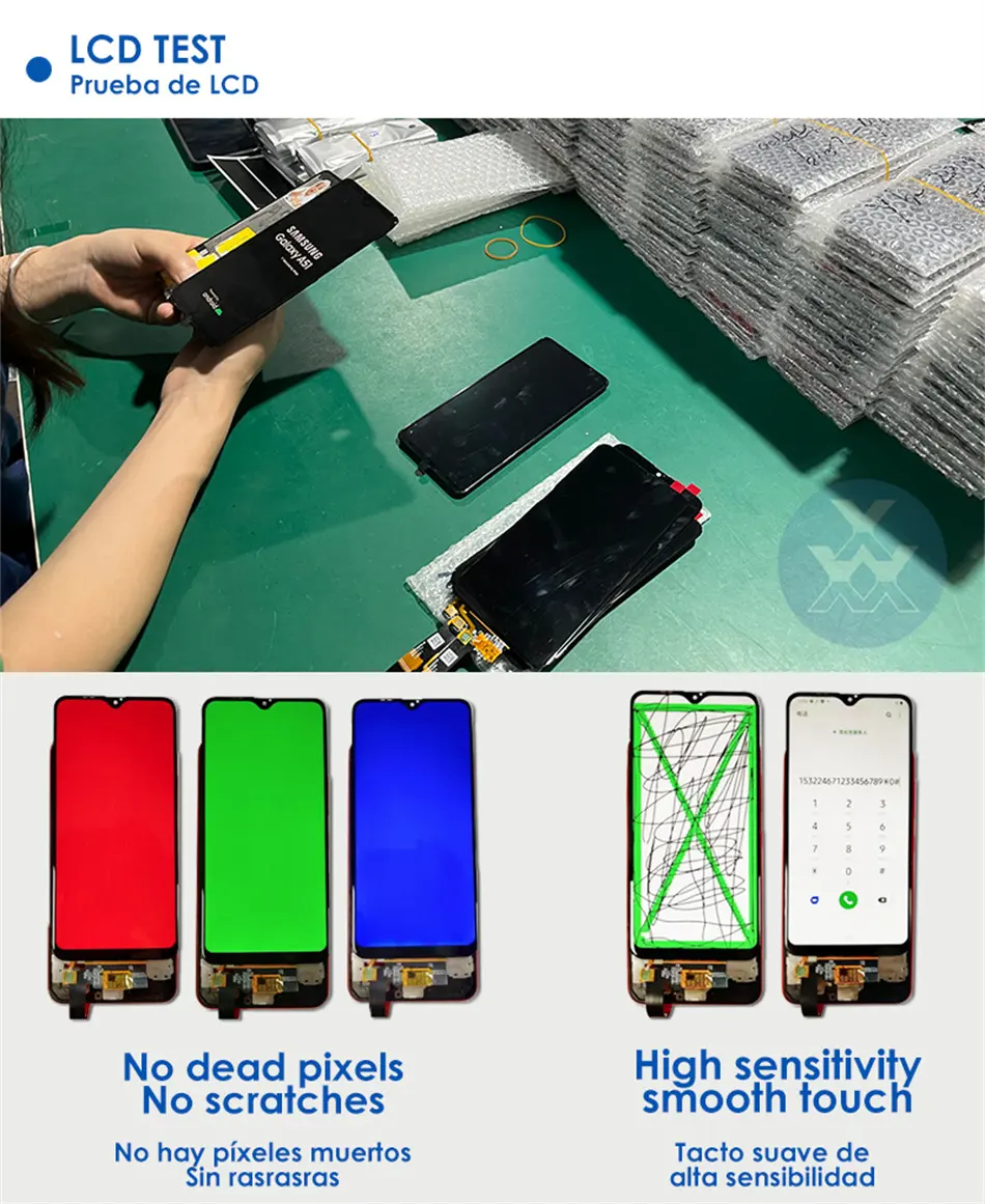 Manufacturer all brand phone touch screen Lcd display pantalla wholesale Mobile phone Lcds for iphone samsung huawei tecno redmi